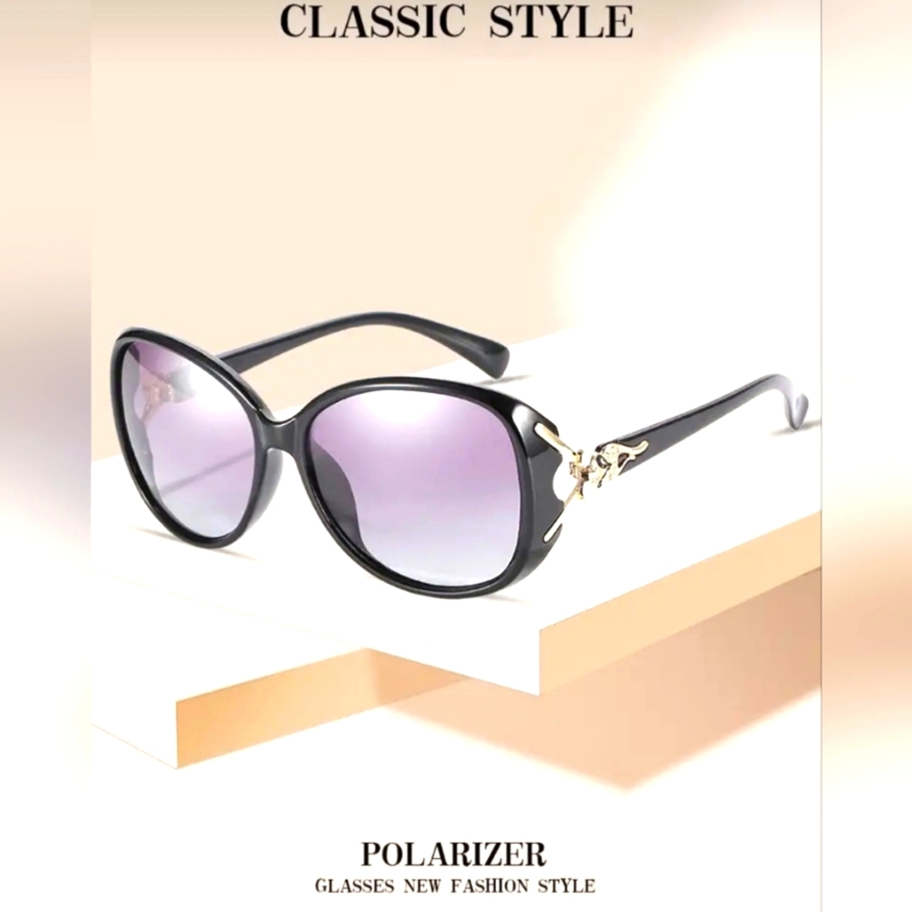 Women's Oversized Fox Style  Sunglasses